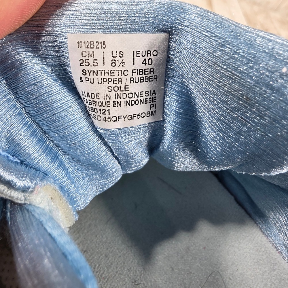 Asics Gel-Nimbus 23 Womens Running Shoes Light Blue Silver 1012B215 Size 8.5 - Picture 6 of 8